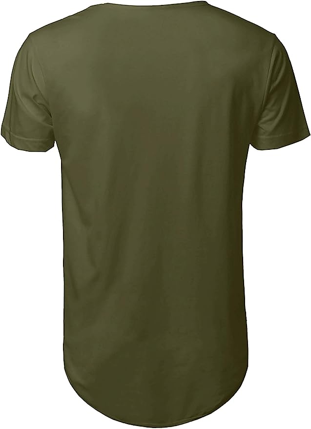 ISMM Droptail Long Tee in Forest