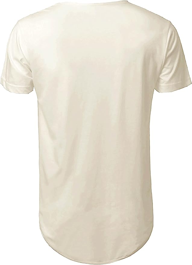 ISMM Droptail Long Tee in Almond