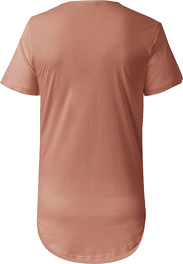 ISMM Droptail Long Tee in Brick
