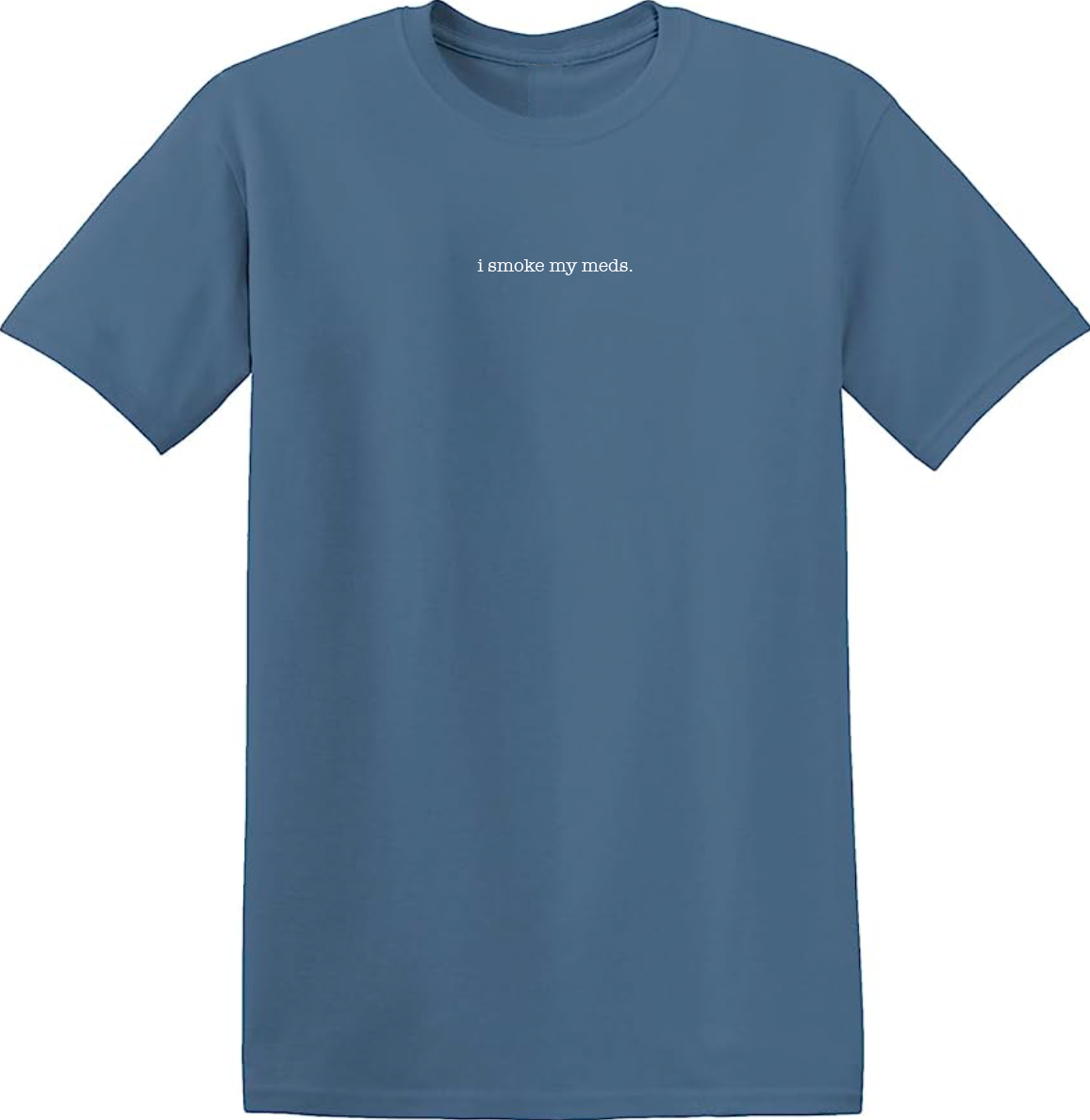 ISMM Classic Tee in Steel Blue